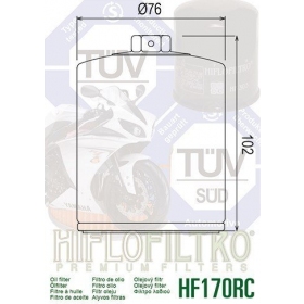 Tepalo filtras HIFLO HF170CRC HARLEY DAVIDSON 1980-2019