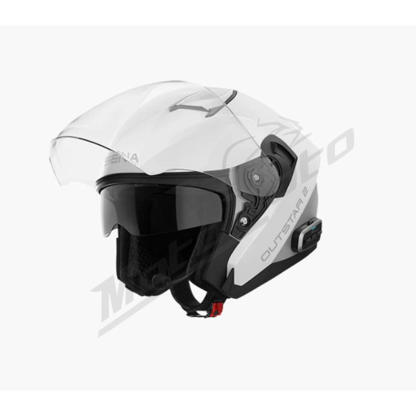 Sena Outstar 2 Open-Face Jet Helmet with Mesh 3.0 Intercom