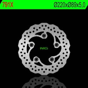 NG BRAKES Rear Brake Disc 220mm Suzuki GSX-R / SV / TL 600-1000cc 96-18