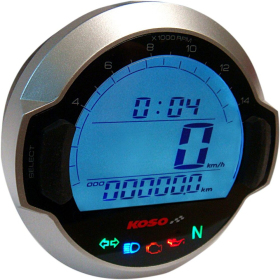 KOSO NORTH AMERICA SPEEDOMETER D64 GP STYLE 70 mm