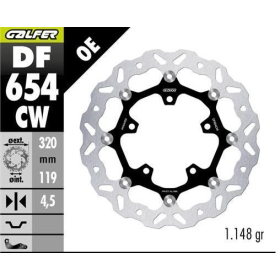 GALFER Front brake disc CF Moto MT 450 2024