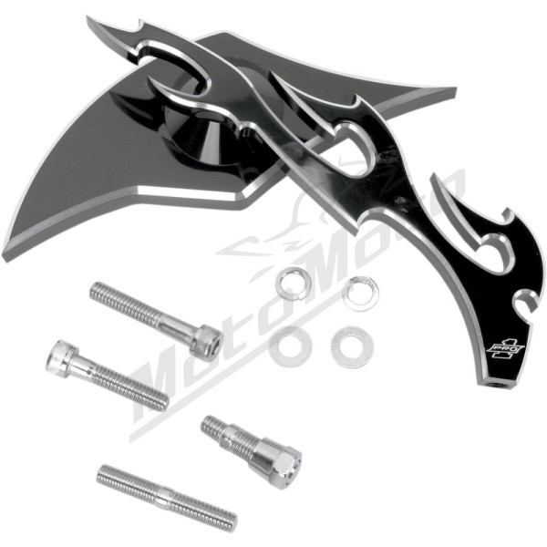 PRO-ONE PERF.MFG. Billet Aluminum Mirror Right 69,85mm Harley Davidson / Metric Cruiser 