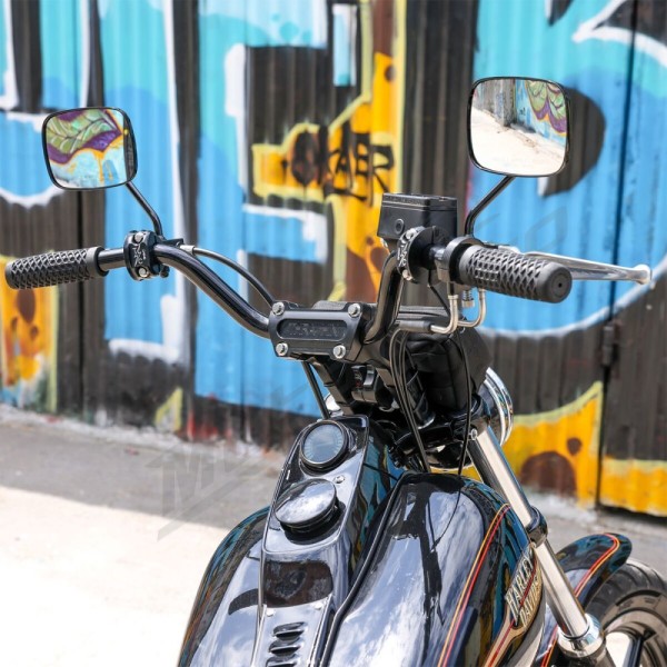 THRASHIN SUPPLY CO. Handlebar Risers Harley Davidson FLD / FLDE / FLFB 1340-1977cc 83-25