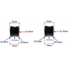 Rubber bushings 21/25x12x21 21x23x10x21 2pcs