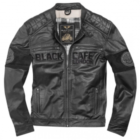 Black-Cafe London New York Leather Jacket