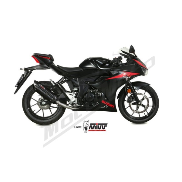 MIVV Suono Full Exhaust System Suzuki GSX-R / GSX-S125 18-20