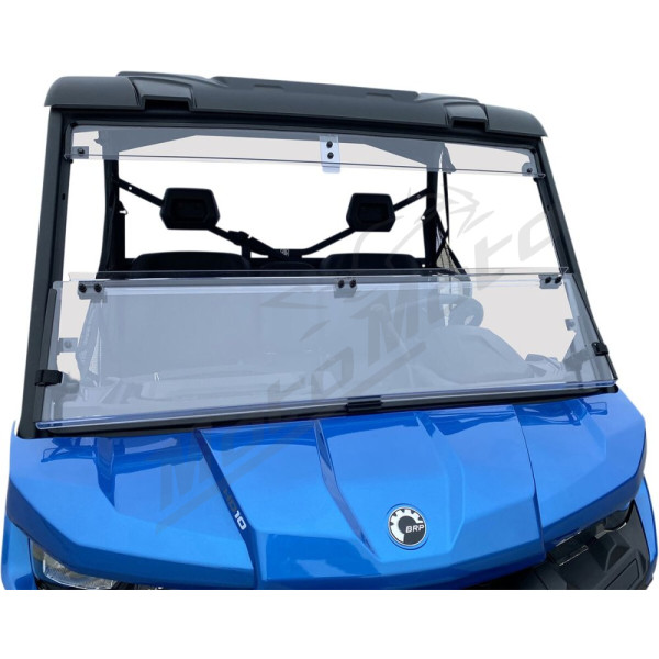 MOOSE OFFROAD FOUR WHEEL Deluxe Full Folding Windshield Can-Am Defender 500-1000cc 16-24