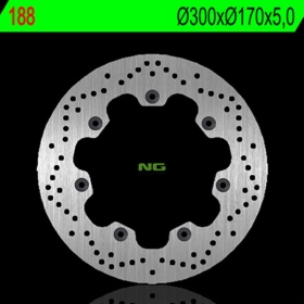 NG BRAKES 188 fiksuotas stabdžių diskas KAWASAKI GPZ / LTD / Z 450-1100 81-89