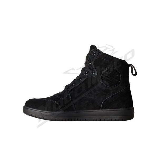 RST Hi-Top Lady Shoes - Black Suede