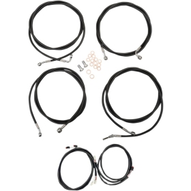 LA CHOPPERS Complete Plug-and-Play Cable Kit Harley Davidson FLHR / FLHRXS / FLHTCU / FLHTK / FLHTKSE / FLHX / FLRT / FLTRU / FLTRXS 1750-1923 17-20