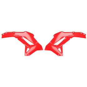 Radiator covers red CEMOTO HONDA CRF 250-450cc 2021-2023