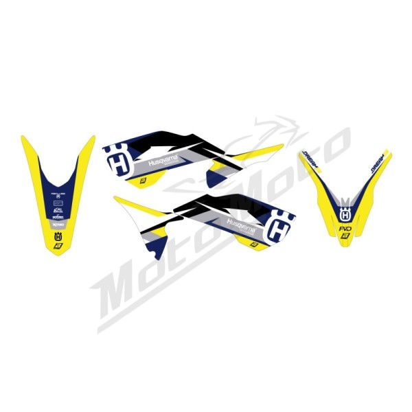 BLACKBIRD RACING Dream 5 Graphic Kit Husqvarna TC 85cc 14-17