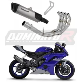 Exhaust kit Dominator TITANIUM HP6 YAMAHA YZF R6 2017-2023 + DB KILLER