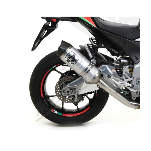 Muffler ARROW Race Tech Alu./C Aprilia RSV4 / Tuono V4 1100cc 19-20