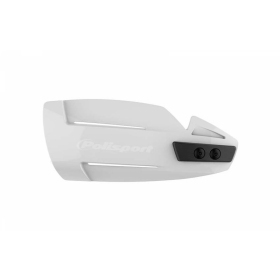 Polisport Hammer Handguards + Universal Plastic Mounting Kit White 