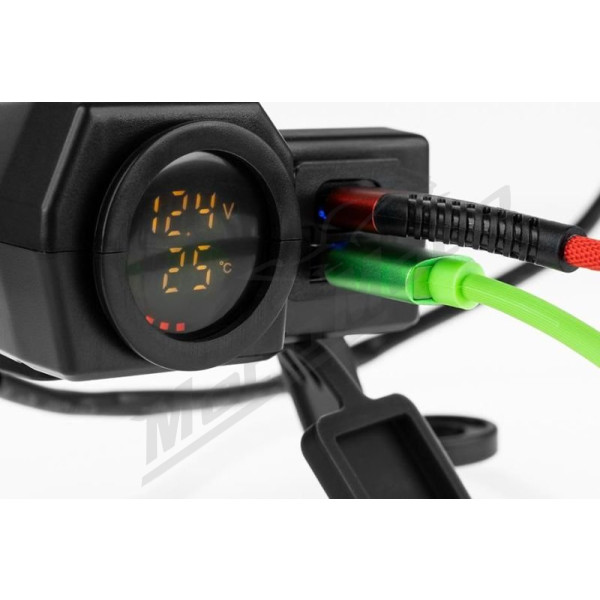 4Ride Adaptor, cigarette lighter 2V Gniazdo USB 4