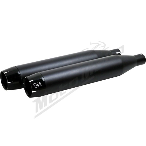 KHROME WERKS 3-1/2" Slip-On Mufflers Harley Davindson FLFB / FLFBS / FLSL / FXBB / FXBRS / FXLR / FXLRS 1750-1868 18-24
