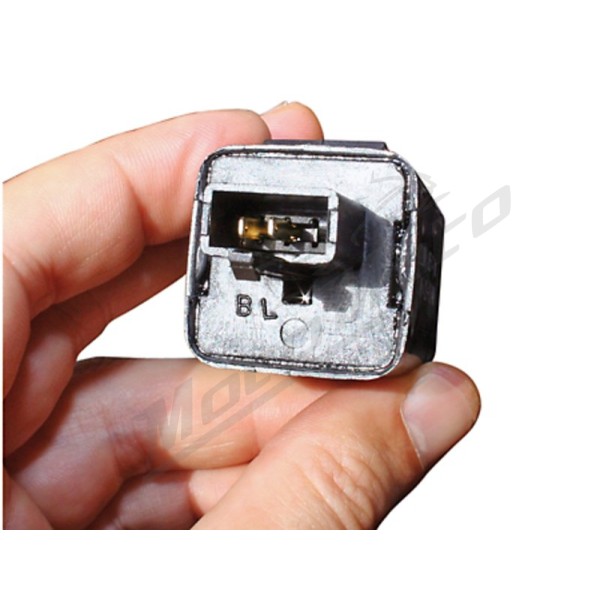 SHIN YO Flasher Relay Electronic 12 V, Narrow 3-Way Plug With 2 Pins