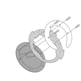 KAPPA tanklock mount Yamaha MT-07 700 21-24