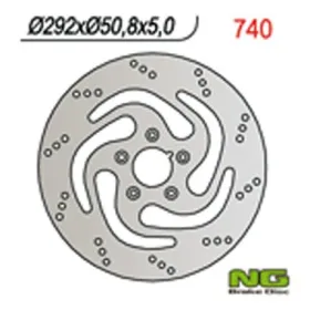 NG BRAKES Front Fixed Brake Disc 292mm Harley Davidson Electra / Fat 883-1340cc 78-99