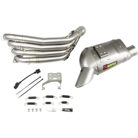 AKRAPOVIC Racing Line Exhaust System Stainless Steel / Titanium Honda CB / CBR 650F 14-16