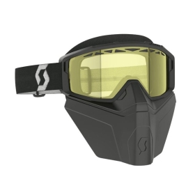 Scott Goggle Primal Safari Facemask black / white / yellow
