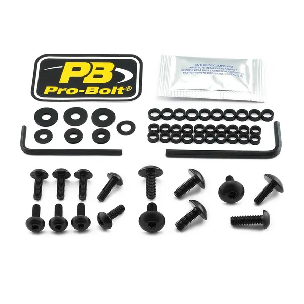 PRO BOLT Aluminium Fairing Bolt Kit for Ducati Monster 1200cc 16-19
