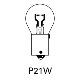 Lemputės Oxford P21W / BA15s (SCC) 12V 21W 10vnt