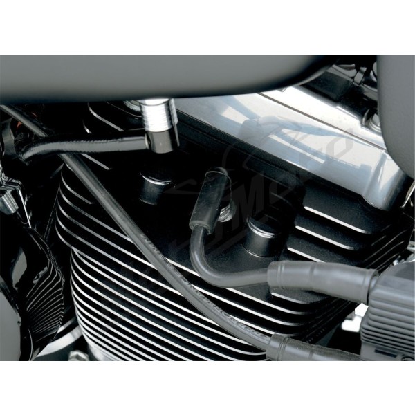 DRAG SPECIALTIES Head Bolt Covers 4pcs. Harley Davidson FLHR / FLHRC / FLHRCI / FLHRS 883-1800cc 85-21