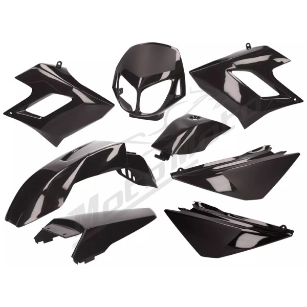 Apdailos Komplektas TNT Juodas Derbi Senda DRD Racing / LTD 04-08 