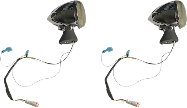 CUSTOM DYNAMICS ProBEAM® Dynamic Ringz™ Front LED Turn Signals Indian Scout 999-1133cc 15-24