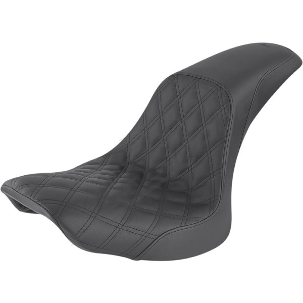 SADDLEMEN Profiler sėdynė juoda Harley Davidson FLSTC / FLSTN / FLSTNI / FLSTNSE 1450-1800 06-17