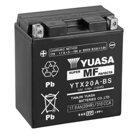Battery YUASA YTX20A-BS 12V 17Ah MF