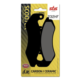 SBS "CT Scooter Carbon Tech" organinės stabdžių trinkelės Keeway Cityblade / Logik 125cc 17-19