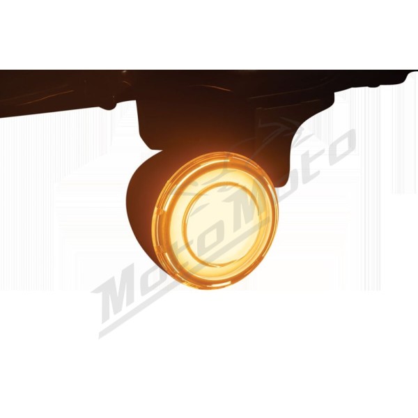 KURYAKYN  LED. Front Turn Signal Conversions Harley Davidson FLD / FLHC / FLHTK / FLHX / FLSL / XL / XR 883/1923 00-24