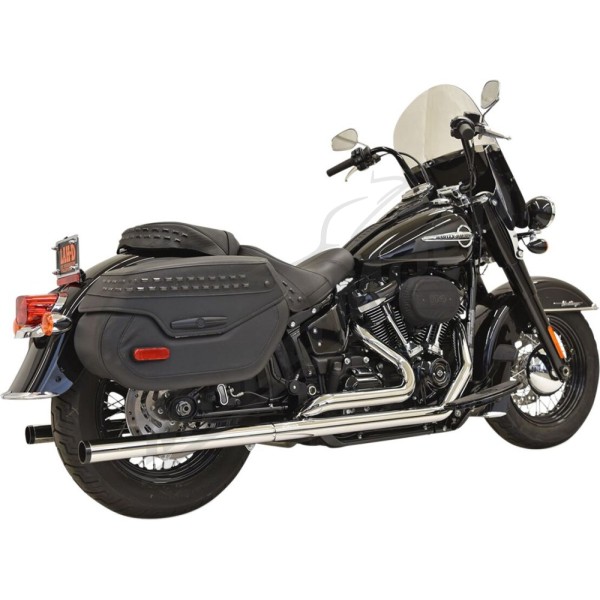BASSANI XHAUST 2:2 Dual Exhaust System Harley Davidson 1750-1923cc 2018-2026