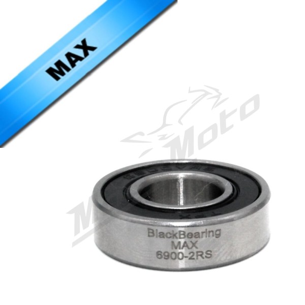 BLACK BEARING kalnų dviračio šarnyro guolis MAX 10x22x6 mm 6900-2RS