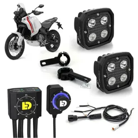 DENALI DialDim D4 Papildomų žibintų kompl. Ducati Desert X 937 2023
