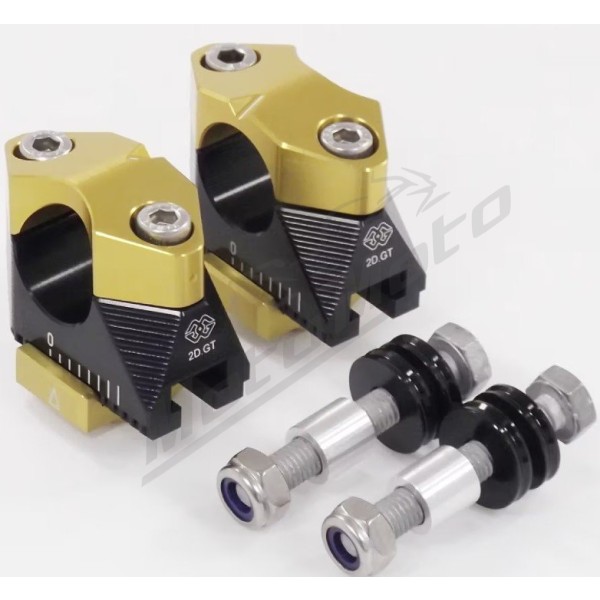 GILLES TOOLING Handlebar Risers Yamaha FJ / MT 850/900 15-20