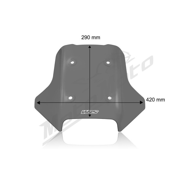 WRS Windscreen Sport CF Moto MT 450 ABS 24-25