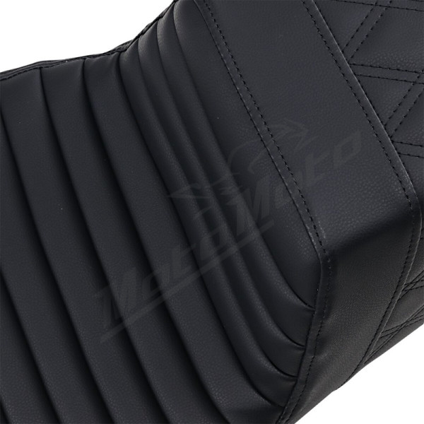 SADDLEMEN Step-Up Seat Harley Davidson FLHR / FLHRC / FLHTCU / FLHX / FLTRK / FLTRX 1584-1923 08-24