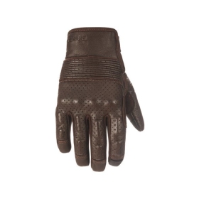 PANDO MOTO ONYX 02 Odinės pirštinės rudos