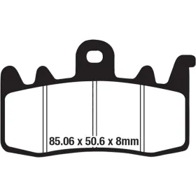 EBC "GPFAX" stabdžių trinkelės DUCATI / CAN AM / BMW / APRILIA / BENELLI / KTM /  MV AGUSTA 