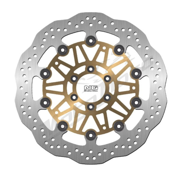 NG BRAKES Front Wave Floating Brake Disc 320mm Moto Guzzi Norge / Sport 1200cc 06-17