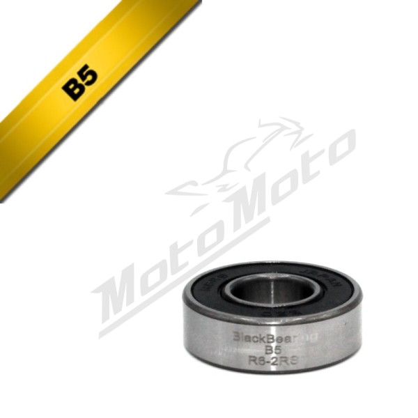 BLACK BEARING B5 Bearing 9.53x22.23x7.14 R6-2RS