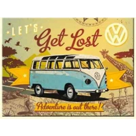 Magnetukas VW GET LOST 6x8