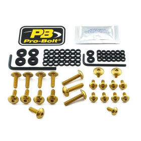 PRO BOLT Aluminium Fairing Bolt Kit for Yamaha YZF-R6 600cc 17-20