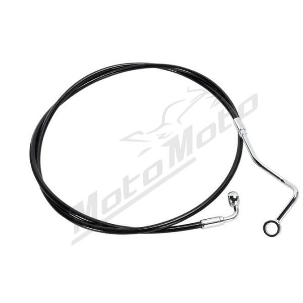 MAGNUM SHIELDING XR Upper Front Brake Line ABS Black Harley Davidson FLS / FLSS / FLSTF / FLSTFB / FXSB 1690/1800 15-17 89.5cm