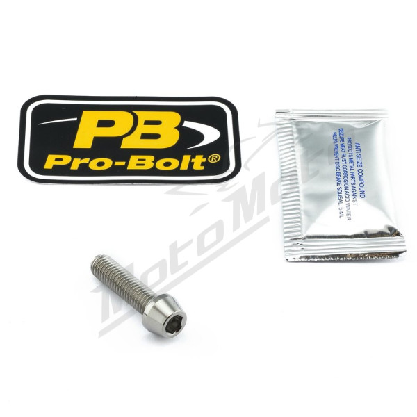 PRO BOLT Axle Pinch Bolt Kit Titan, Front Aprilia RS4 / Tuono 50-125cc 11-20