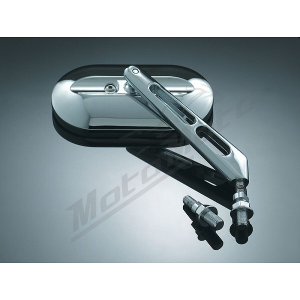 KURYAKYN Raised Mirror Mount Adapters 2pcs Indian Chief / Chieftain / Roadmaster / Scout / Springfield 1100/1800 14-18